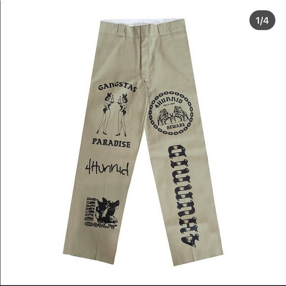 YG 4HUNNID HIT UP WORKPANTS DICKIES